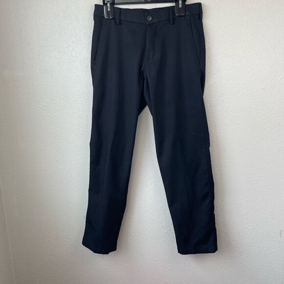 Haggar H26 Black Dress Pants Size 30X30 EUC - Picture 1 of 7